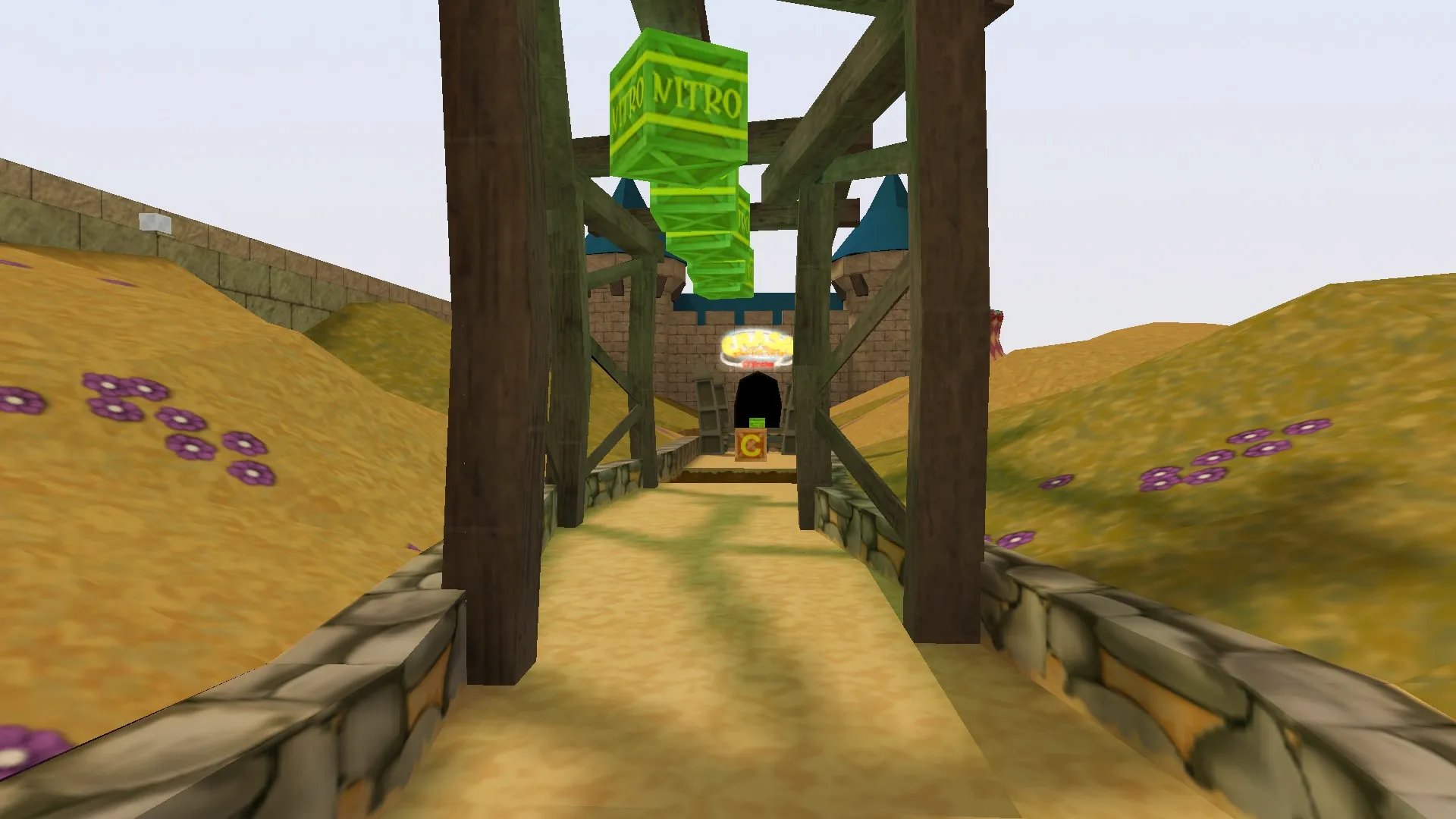 deathrun_crash_medieval для CS 1.6: тактика, точки, .nav, оптимизация и настройка ботов - скриншот 5