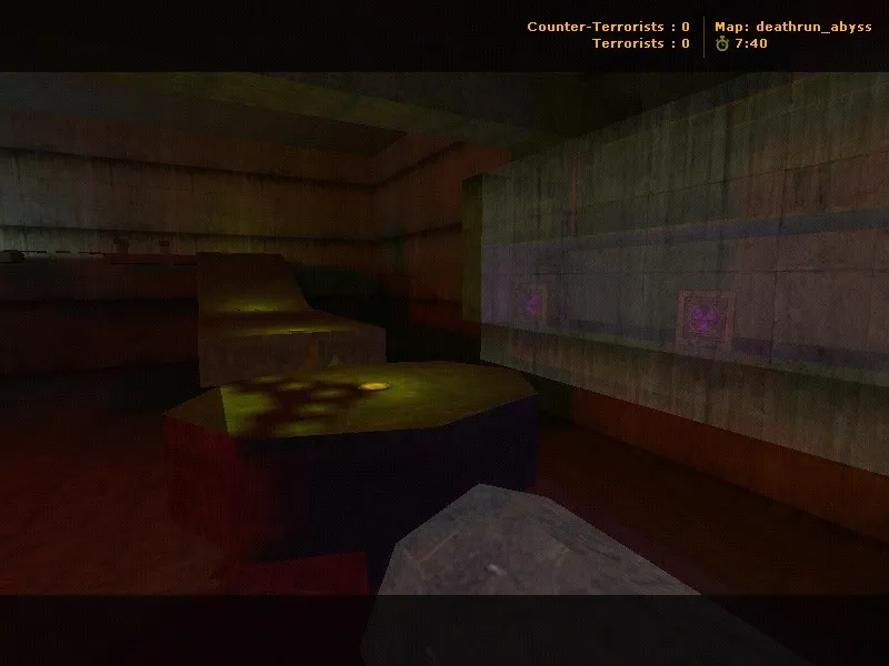 deathrun_abyss для CS 1.6: карта deathrun, точки, маршруты, .nav, оптимизация wpoly/epoly - скриншот 3