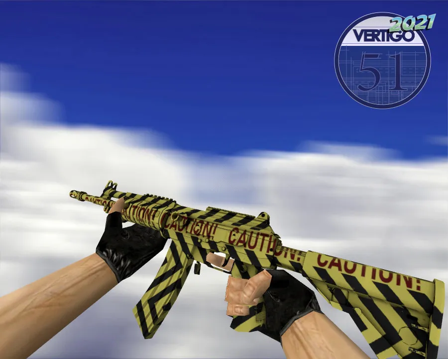 Автомат «Галиль» для CS 1.6 - Модель с уникальным стилем - скриншот 1