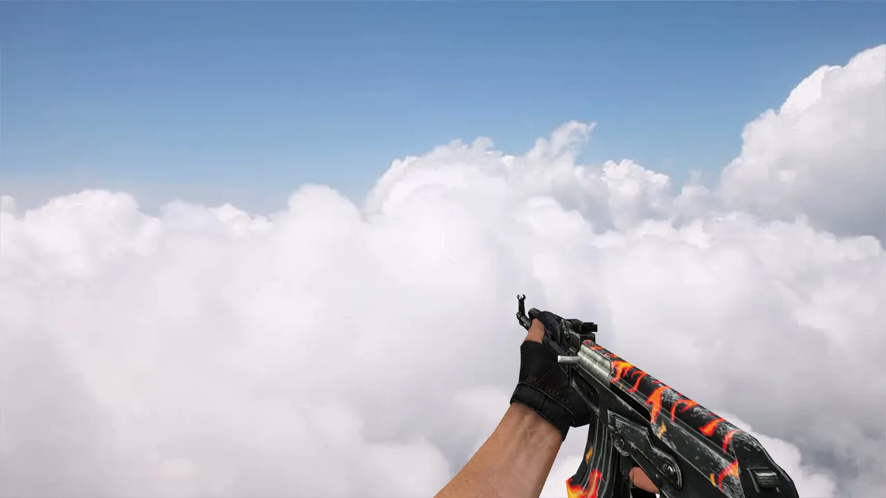 Модель «AK-47 Fire Madness» для CS 1.6: Детальный разбор - скриншот 1