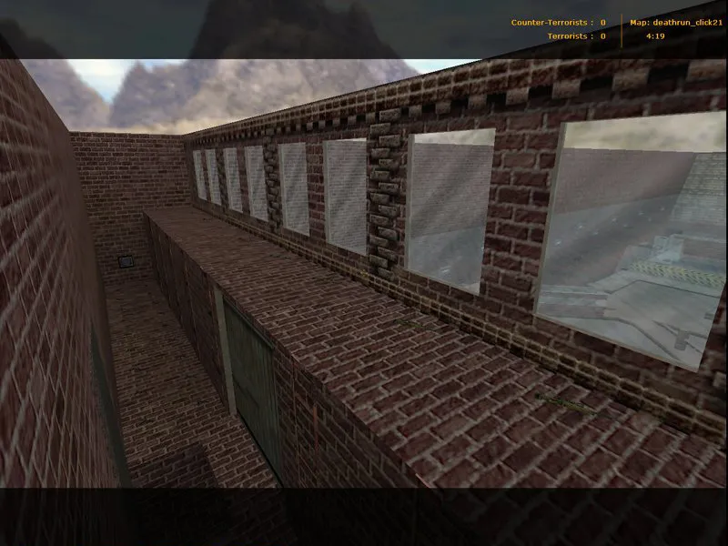 deathrun_click21 для CS 1.6: Deathrun-карта, точки, .nav для ботов, баланс и оптимизация - скриншот 1