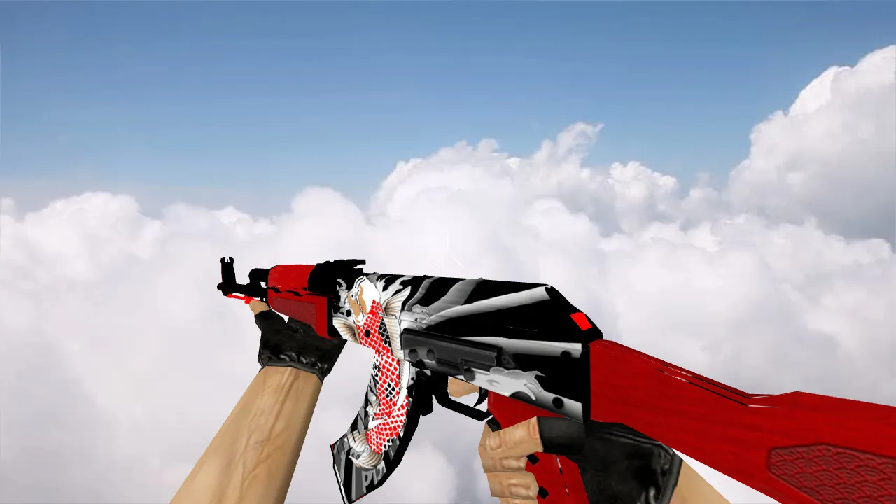 Модель AK-47 893 Collection для CS 1.6 - Качественные текстуры и звук — скриншот 2