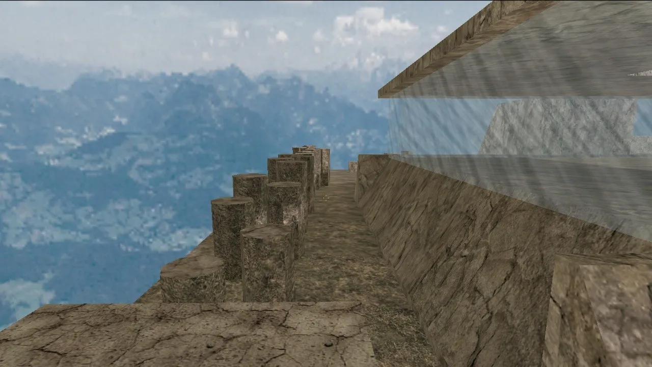 deathrun_highland для CS 1.6 - карта Deathrun, точки, маршруты и настройка под 4554/8610 - скриншот 2