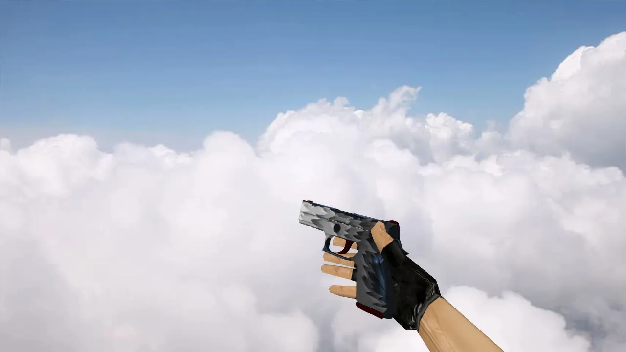 Модель P250 White Fang для CS 1.6 - Скачай и играй! - скриншот 1