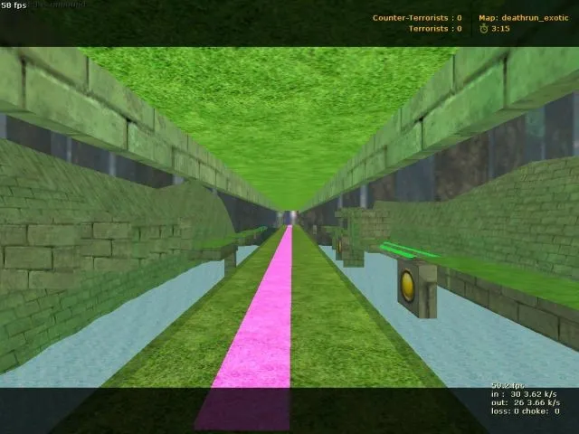 deathrun_grworld для CS 1.6: тактика террористов и спец-зона ловушек, баланс, .nav и оптимизация - скриншот 3