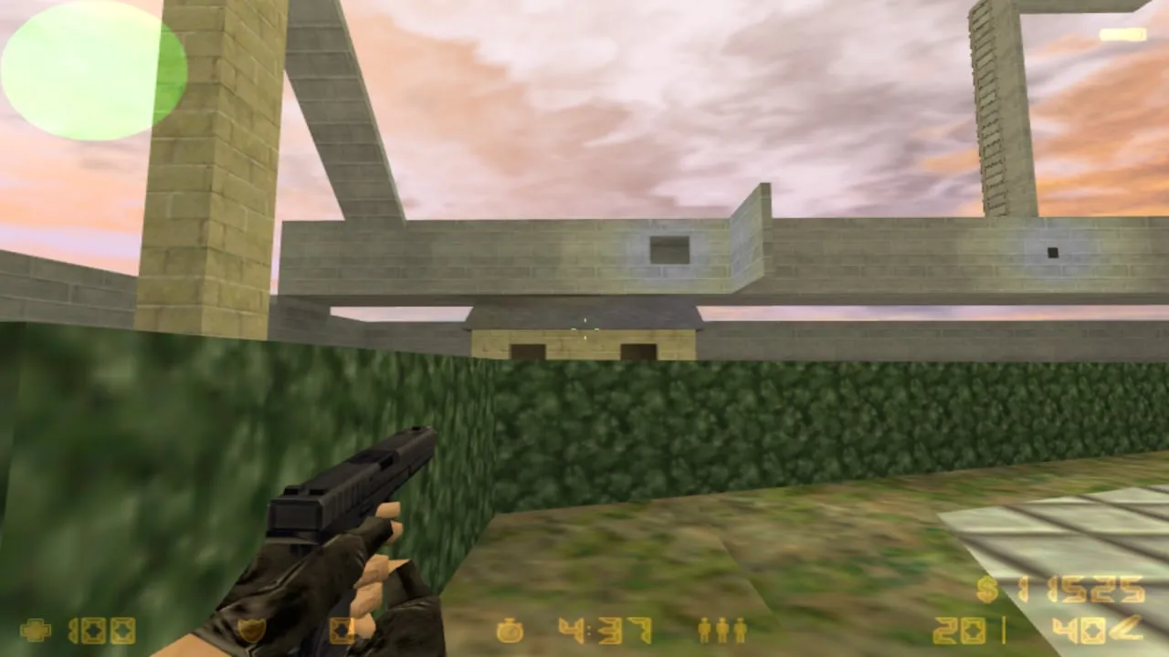 Карта cs_mansion_hightower для CS 1.6: тоннели, вышка под AWP, ходы и баланс сторон - скриншот 7