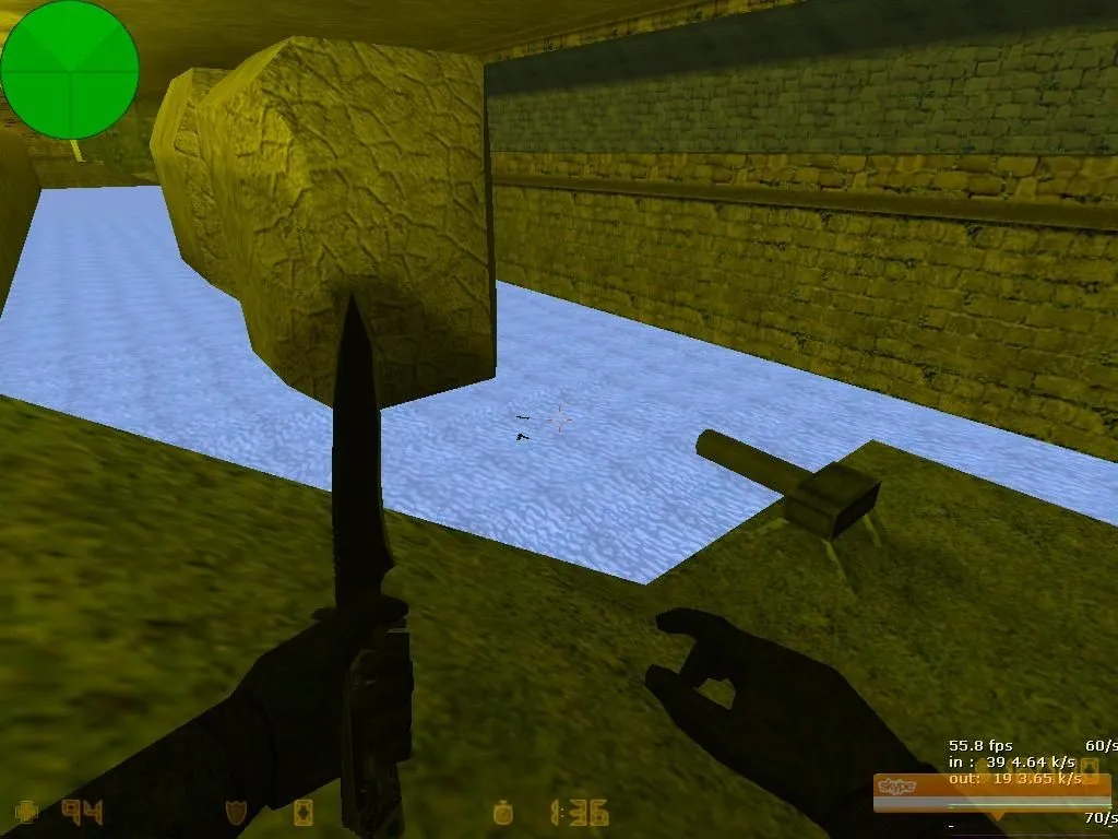 deathrun_gotoarmy для CS 1.6: deathrun-карта, ловушки, баланс сторон, .nav и оптимизация FPS - скриншот 4