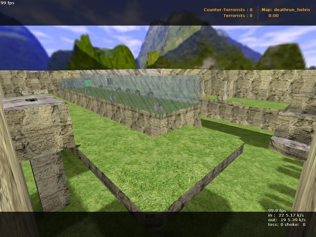 deathrun_helvis для CS 1.6: Deathrun-карты, стратегии за CT/T и конфиг для стабильного FPS - скриншот 3
