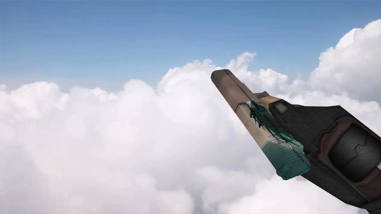 Модель «Glock Fury Dragon» для CS 1.6: Скачать прямо сейчас - скриншот 2