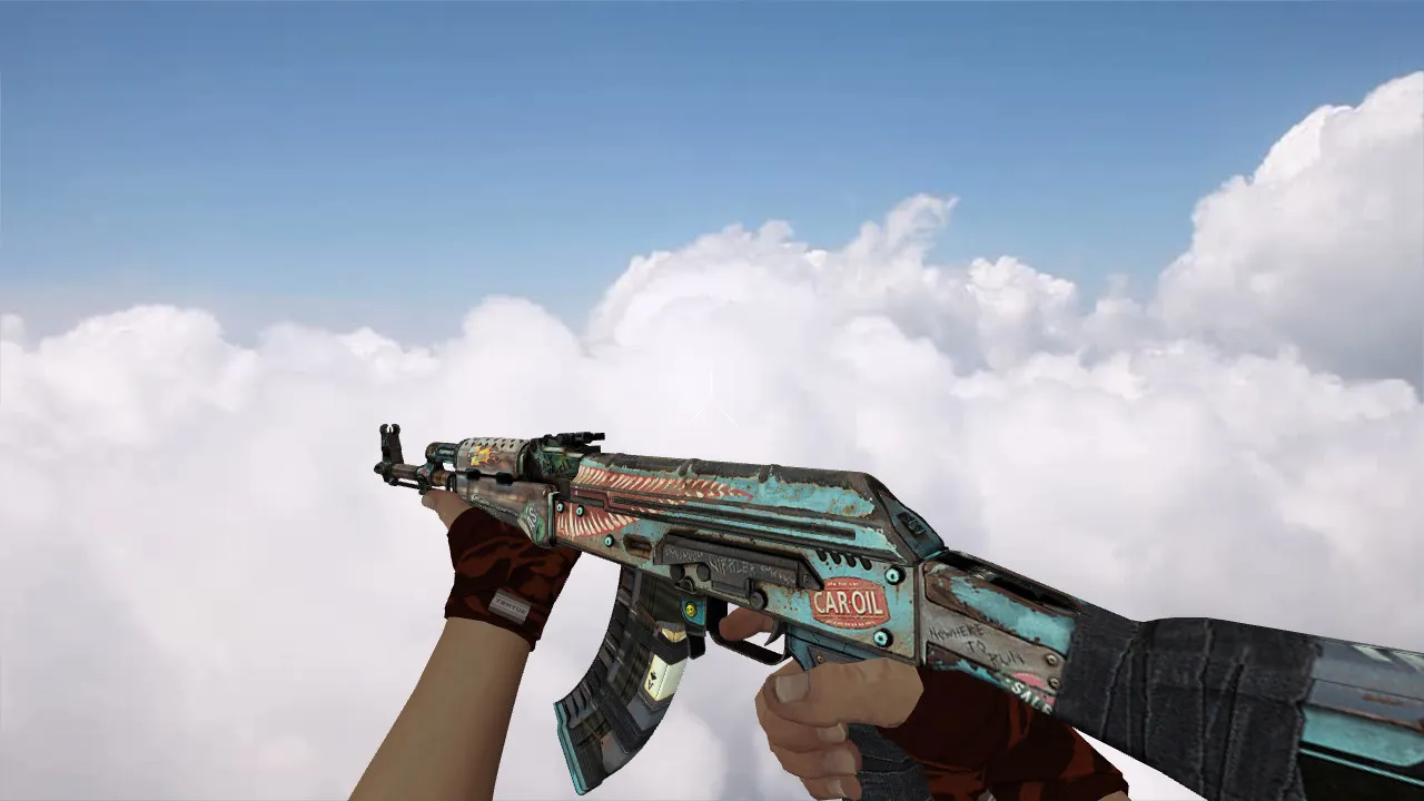Модель «AK-47 Nibbler» для CS 1.6 - Уникальный Скин — скриншот 2