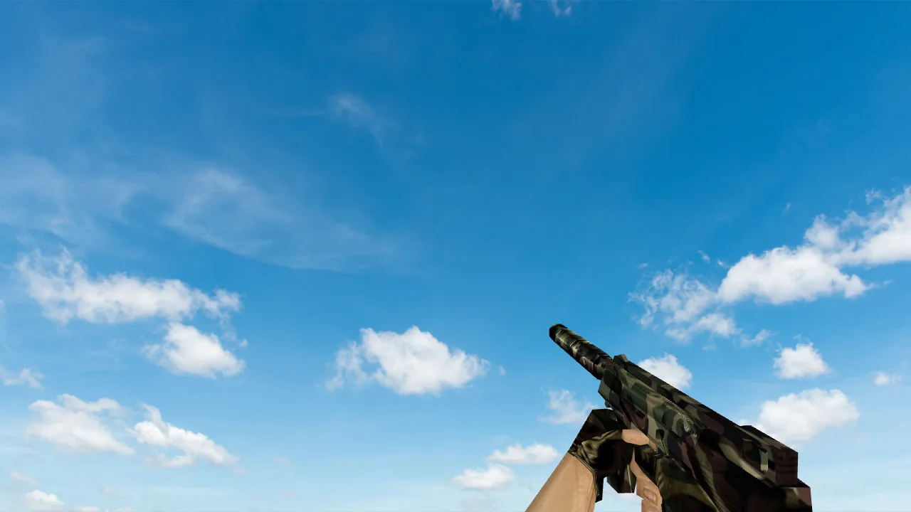 Пак моделей оружия «Полный пак камуфляж оружия» для CS 1.6: v_, p_, w_ модели, звуки, анимация осмотра - скриншот 26