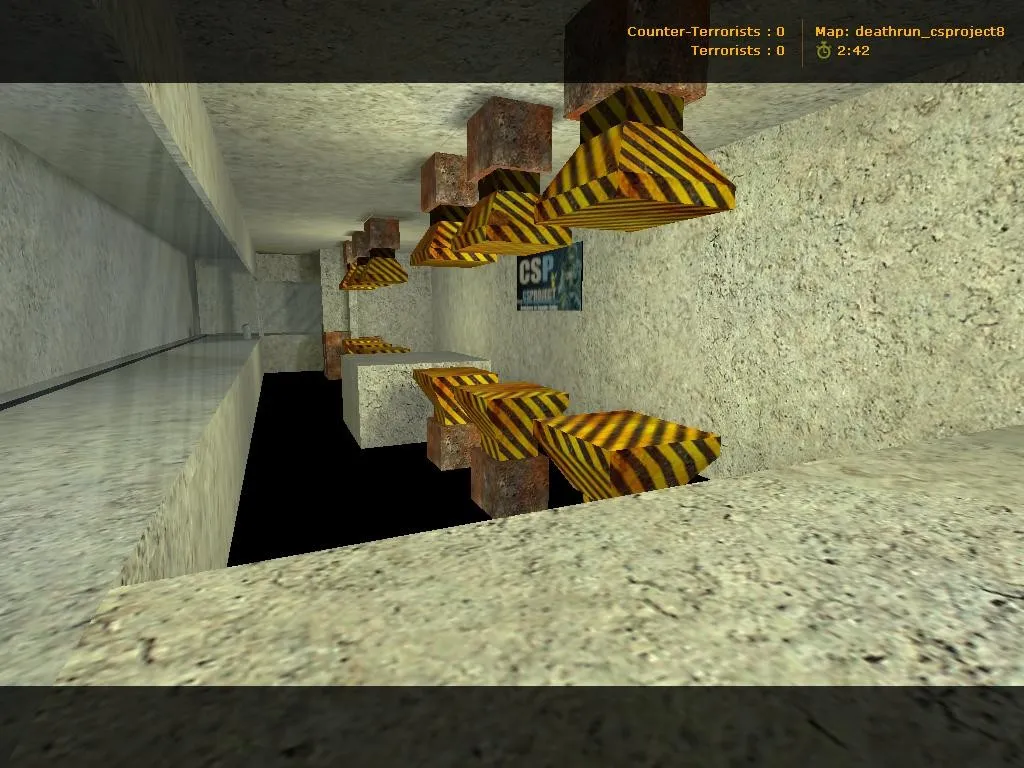 deathrun_csproject для CS 1.6: deathrun-карта, точки, .nav, оптимизация wpoly/epoly - скриншот 3