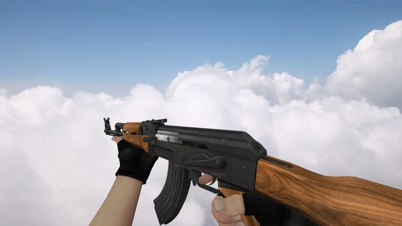 Модель «Classic-Offensive AK-47» (v_ и p_ модели) для CS 1.6: звуки, осмотр, текстуры - скриншот 2