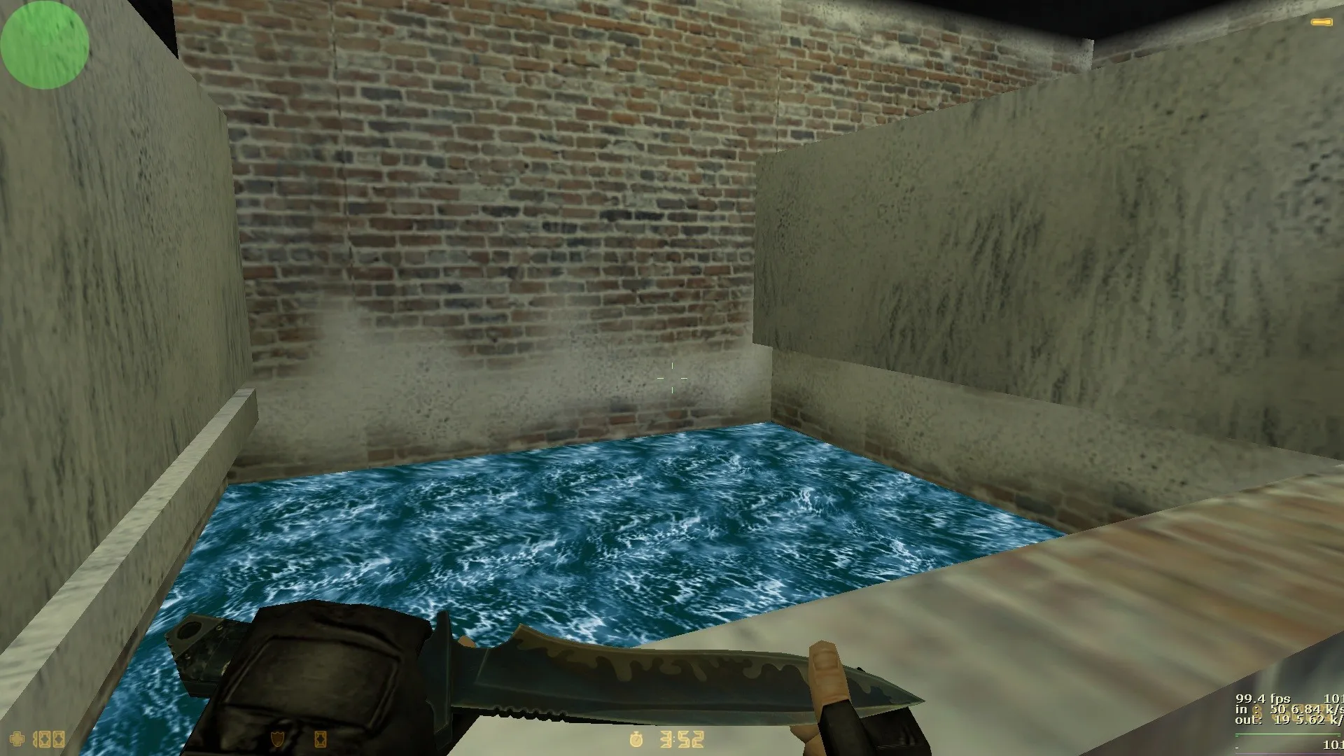 deathrun_arena2_hard для CS 1.6: Deathrun-карта, зоны терров и контров, .nav для ботов, оптимизация - скриншот 6