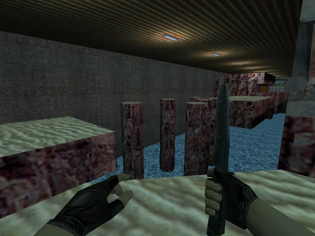 deathrun_bytun2 - Deathrun-карта для CS 1.6: баланс команд, точки, .nav и оптимизация wpoly/epoly - скриншот 1