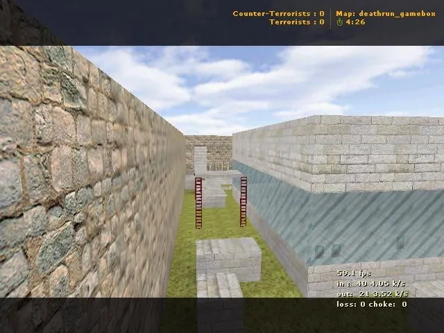 deathrun_gamebox для CS 1.6 - deathrun-карта, роли сторон, ключевые точки и навигация для ботов - скриншот 3