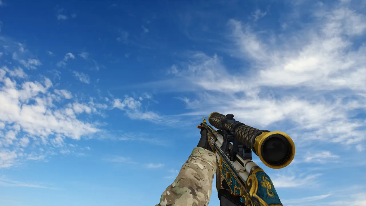 Specialist Gloves Crimson Kimono Pack для CS 1.6: v_, p_ и w_ модели, звуки, анимация осмотра - скриншот 10