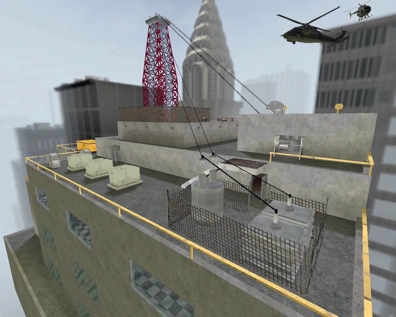 Карта cs_diehard для CS 1.6: баланс сторон, точки, .nav для ботов и оптимизация под FPS - скриншот 1