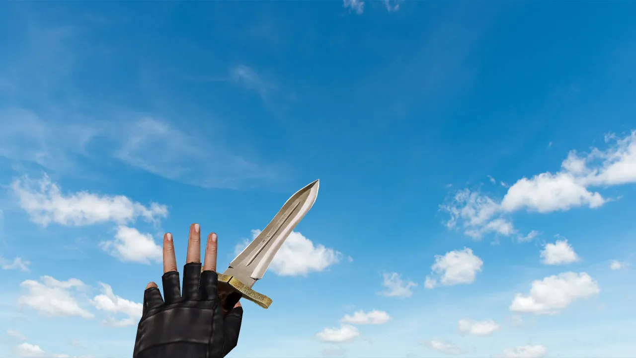 Модель ножа «CSO Hunting Dagger» v_ модели для CS 1.6: звуки, анимация осмотра, качество текстур - скриншот 2