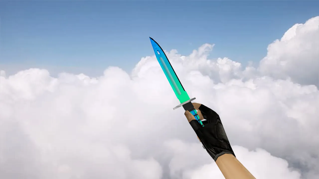 Модель ножа «Bayonet Momentum» для CS 1.6: v_, p_, w_ модели, звук, анимация осмотра и качество текстур - скриншот 2