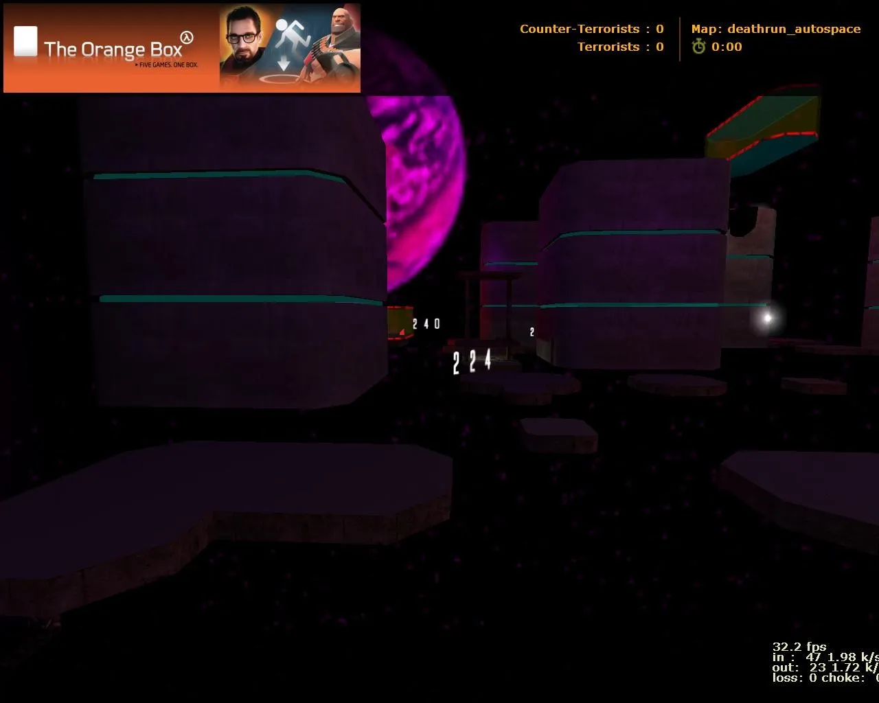deathrun_autospace_beta1 для CS 1.6: карта deathrun, точки, боты (.nav), оптимизация wpoly/epoly - скриншот 8