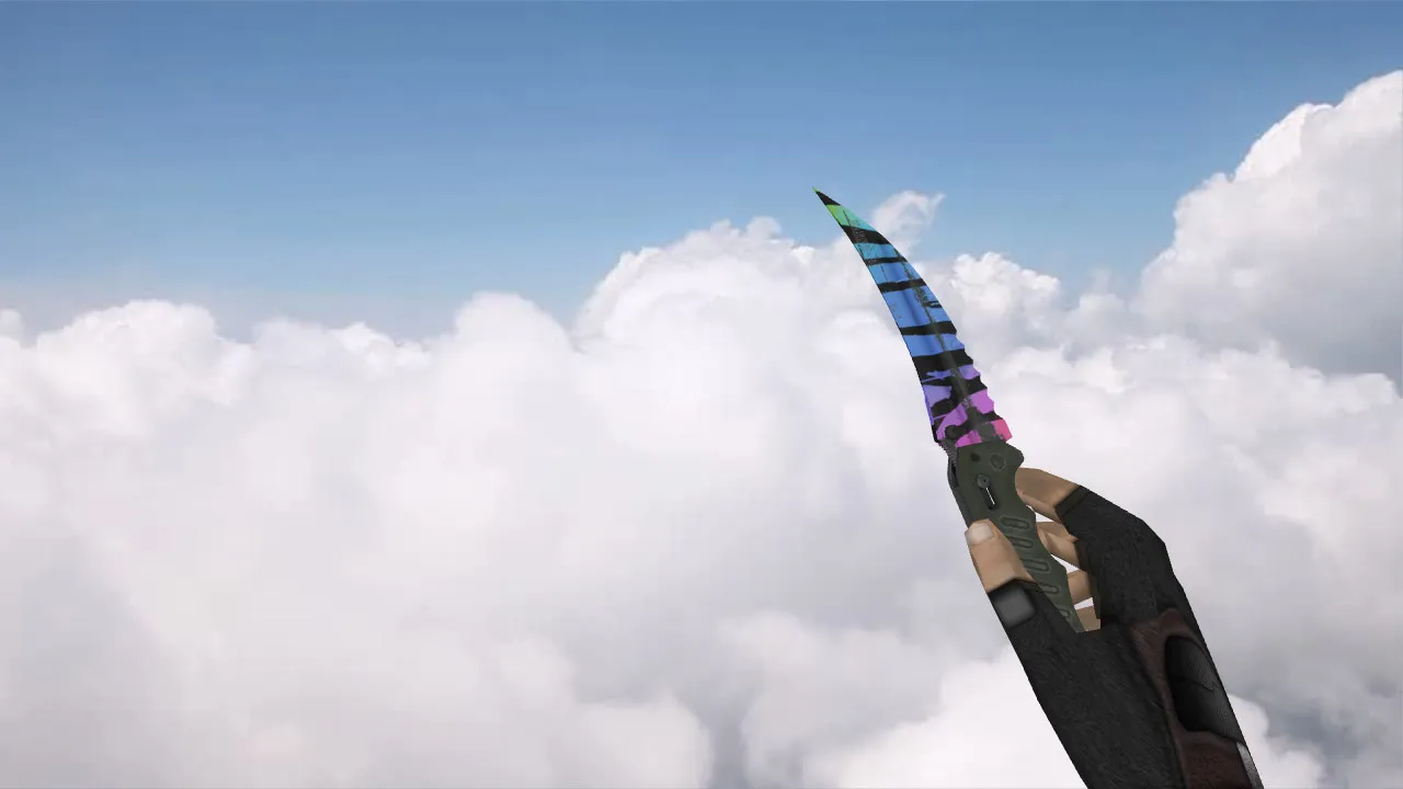 Flip Knife Superfurry v_ модели для CS 1.6: звуки, анимация осмотра, текстуры и качество скина - скриншот 2