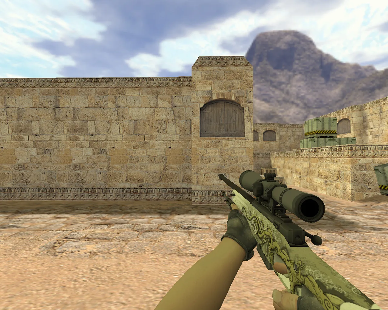 Модель AWP Бог червей для CS 1.6 - скриншот 3