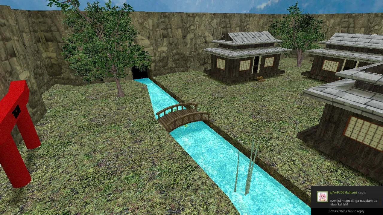 deathrun_honshu_journey_b1 для CS 1.6: Deathrun-карта, маршруты, точки и серверные настройки - скриншот 1