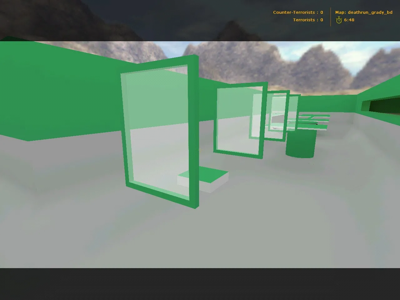 deathrun_grady_bd для CS 1.6: Deathrun-карта, точки, проходы, оптимизация и настройка ботов - скриншот 1
