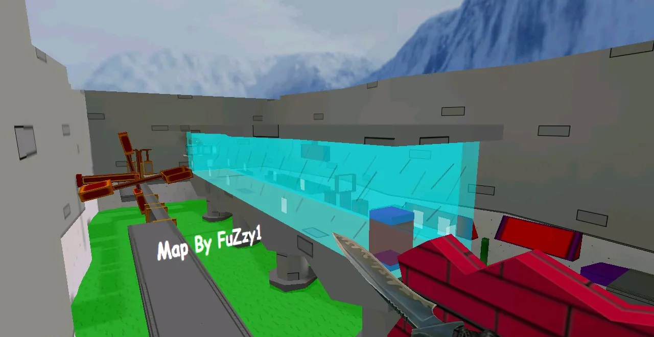 deathrun_cartoon для CS 1.6: deathrun карта, точки, .nav, баланс сторон и запуск без подмен - скриншот 1
