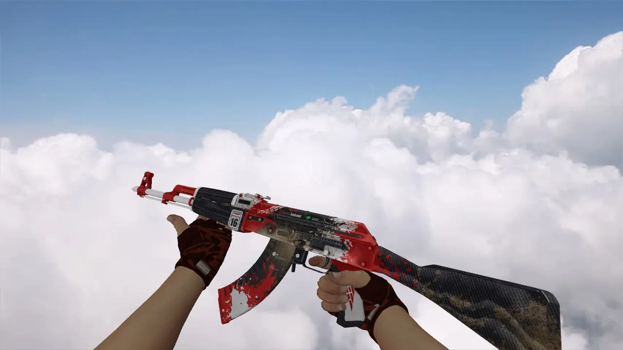 Модель AK-47 «Roll Cage» v_ для CS 1.6: звуковое сопровождение, анимация осмотра, качество текстур и точная форма - скриншот 1