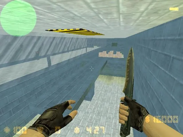 Карта deathrun_blue33 для CS 1.6: точки, боты .nav, оптимизация и настройка под deathrun-режим - скриншот 3