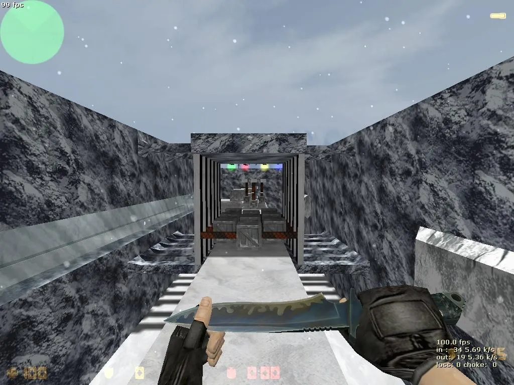 deathrun_dec_winter2 для CS 1.6: карта, точки, маршруты и .nav для ботов - скриншот 4