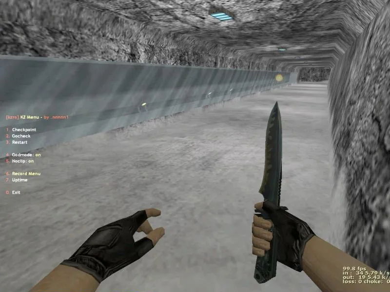 deathrun_grass_winter для CS 1.6: deathrun-карта, тактика за TR/T, точки, .nav и оптимизация - скриншот 4