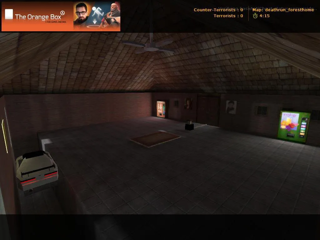 deathrun_foresthome для CS 1.6: Deathrun-карта, точки, маршруты и настройки для сервера без риска - скриншот 1