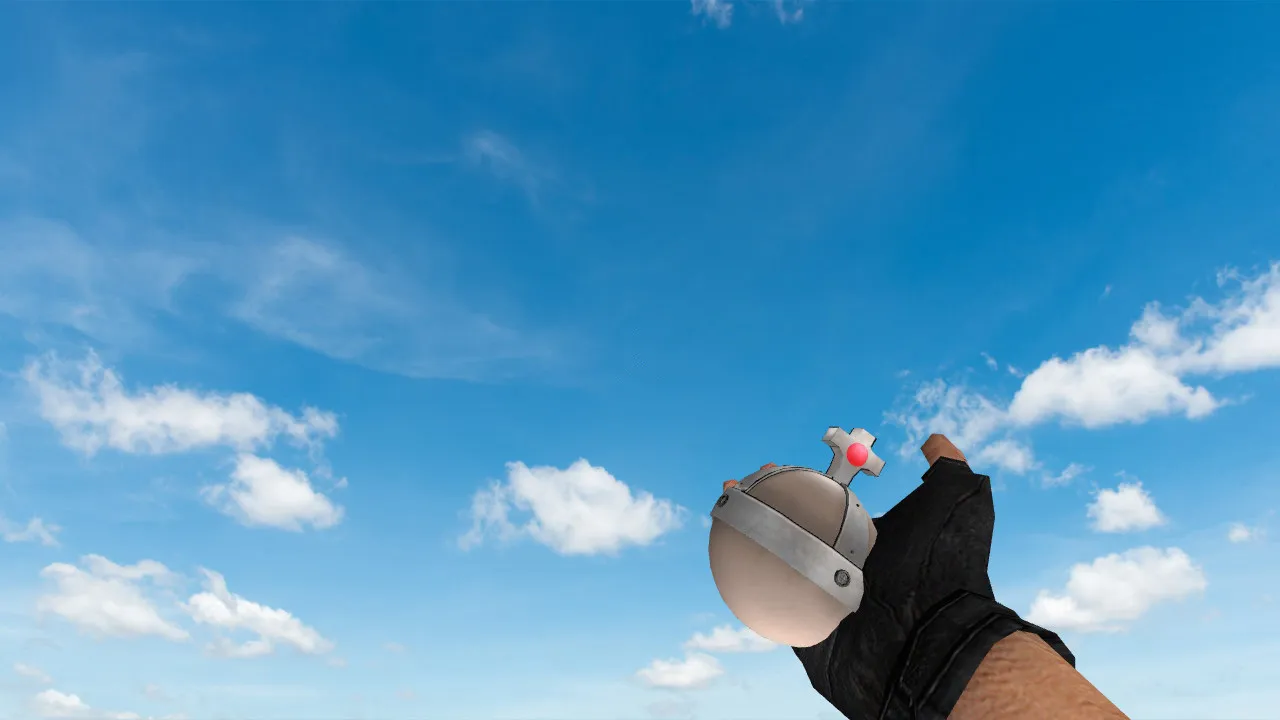Модель «Aura Grenade» для CS 1.6: v_ и p_ гранаты, звуки, анимация осмотра, текстуры и качество модели — скриншот 2