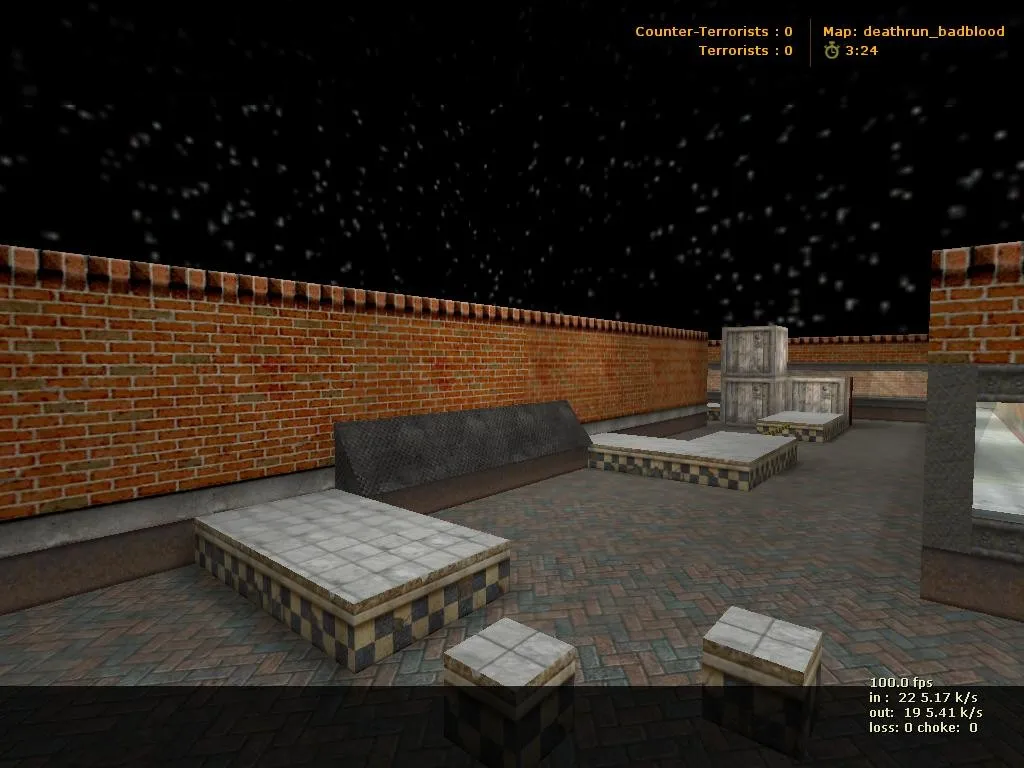 deathrun_badblood для CS 1.6: тактика за Т и КТ, точки, .nav и оптимизация карты - скриншот 4
