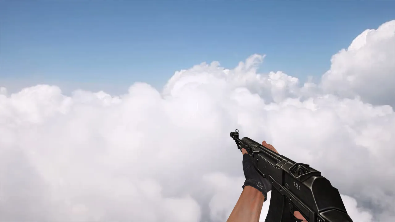 Модель «AN-94 Default» для CS 1.6: v_/p_/w_ файлы, звуки, анимация осмотра, качество текстур - скриншот 1