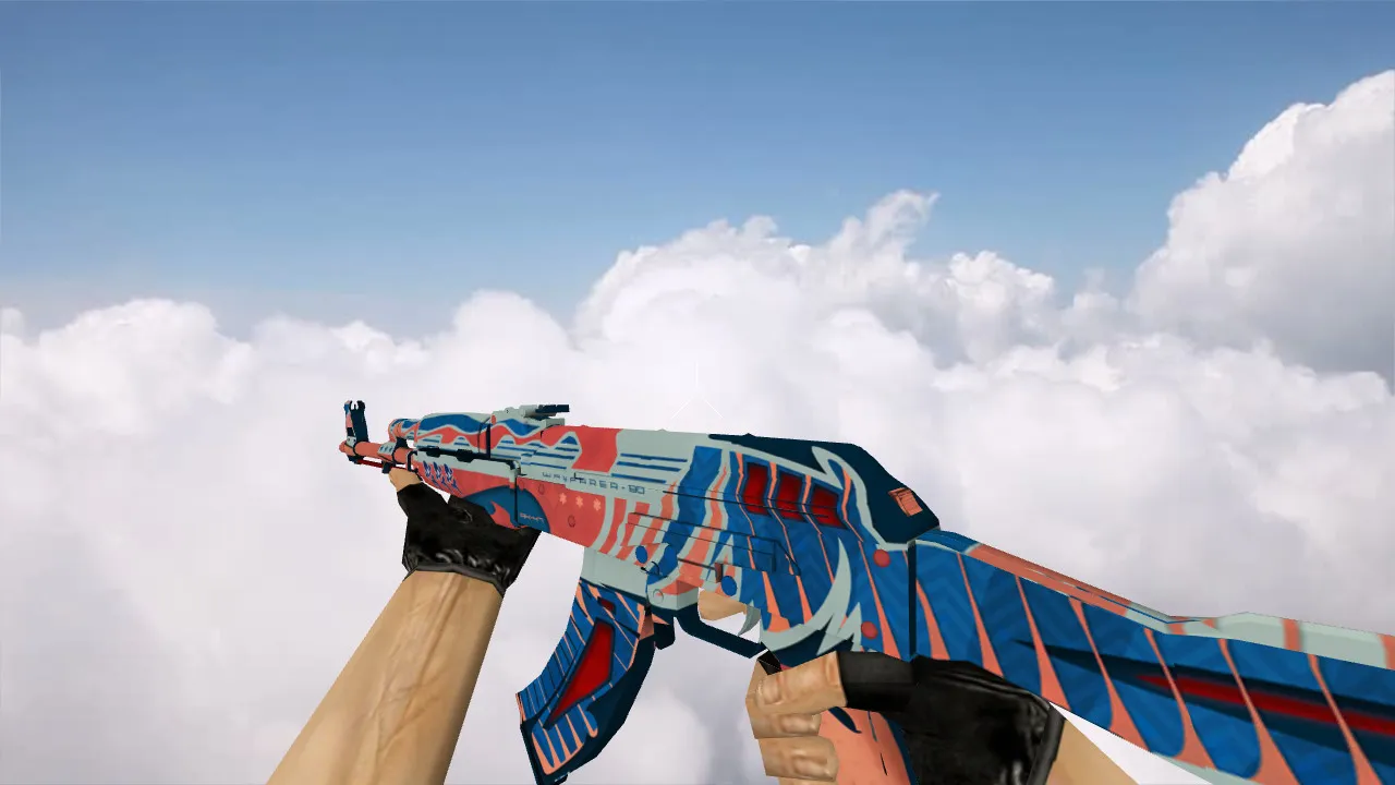 Модель AK-47 Wayfarer 80 v_ для CS 1.6: p_ и w_ с звуками, анимацией осмотра, качеством текстур и настройкой — скриншот 2