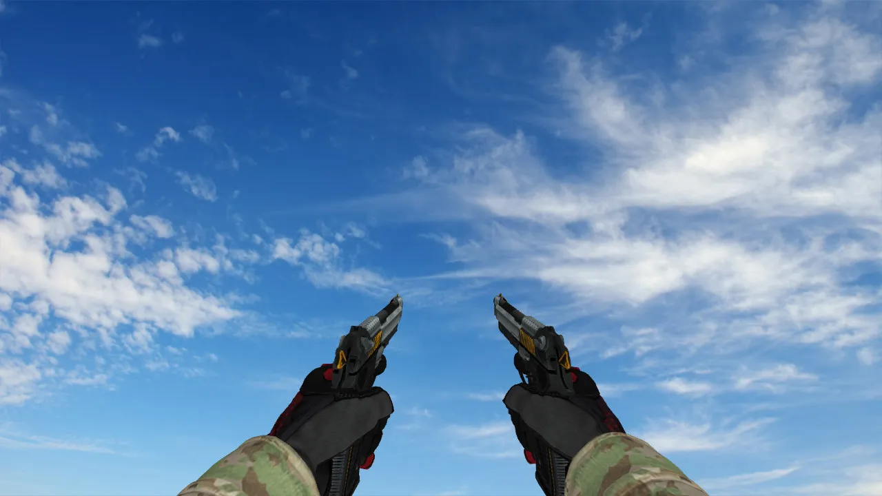 Specialist Gloves Crimson Kimono Pack для CS 1.6: v_, p_ и w_ модели, звуки, анимация осмотра - скриншот 6