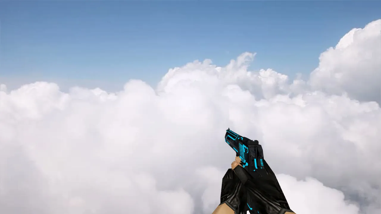 Модель «Deagle Plasmax» для CS 1.6 - оружие с оригинальным оформлением - скриншот 3