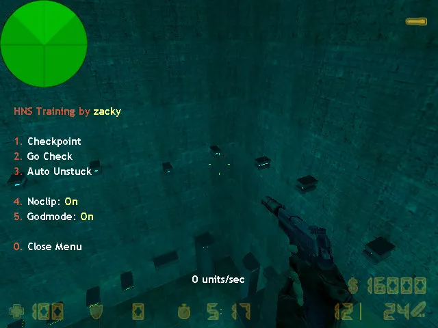 deathrun_blue_x - карта deathrun для CS 1.6: точки, раунды, .nav и оптимизация - скриншот 7