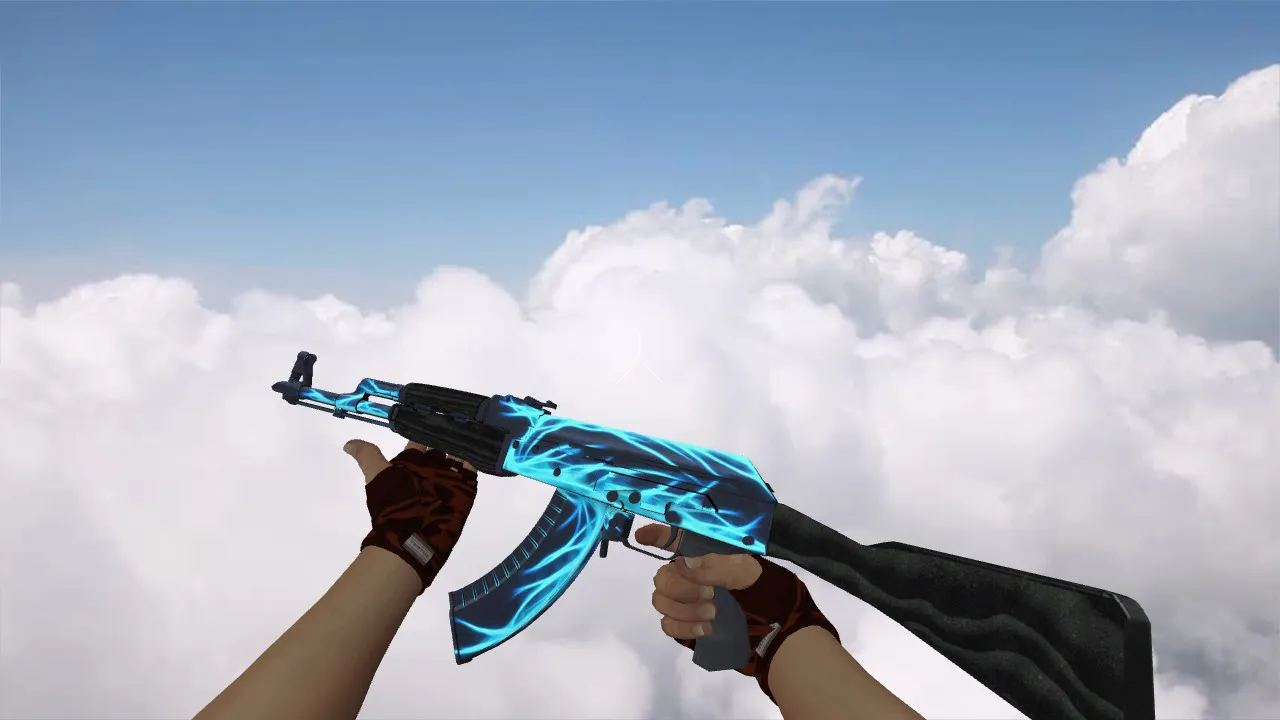 Модель v_ak47 Soul Devourer для CS 1.6: p_ak47, w_ak47, звук, анимация осмотра и текстуры - скриншот 1