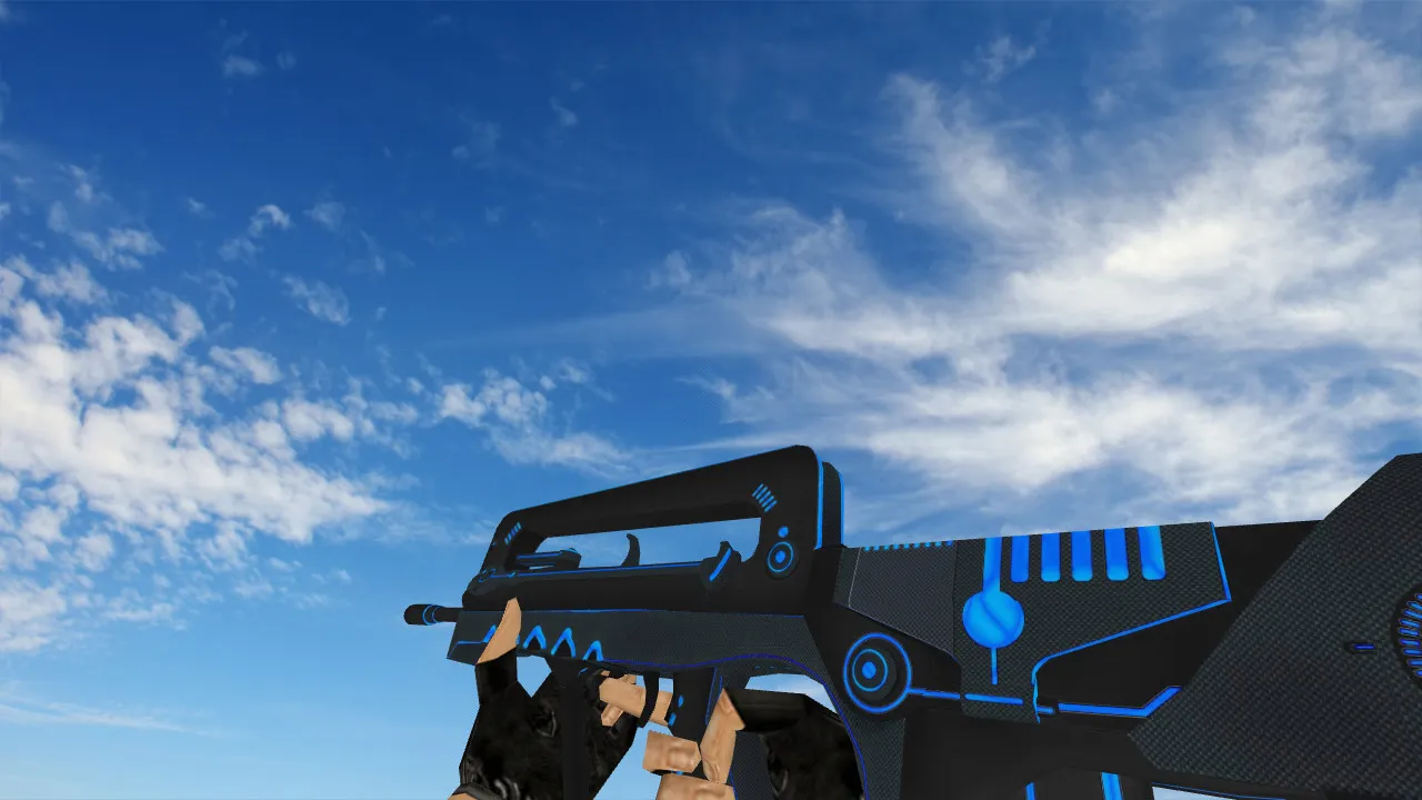 Модель «Famas Plasmax» для CS 1.6 - Скачай и играй - скриншот 1