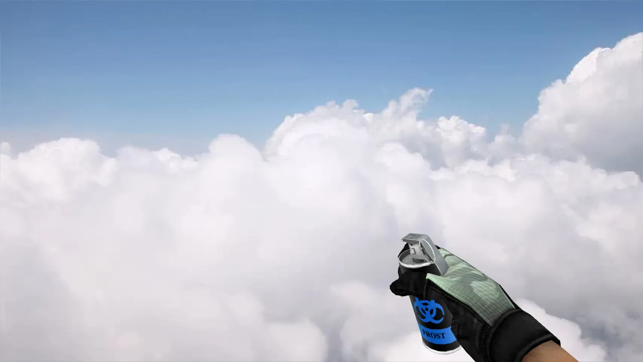 Модель «Frost Grenade» для CS 1.6: v_ p_ w_ файлы, звуки и анимация осмотра - скриншот 1