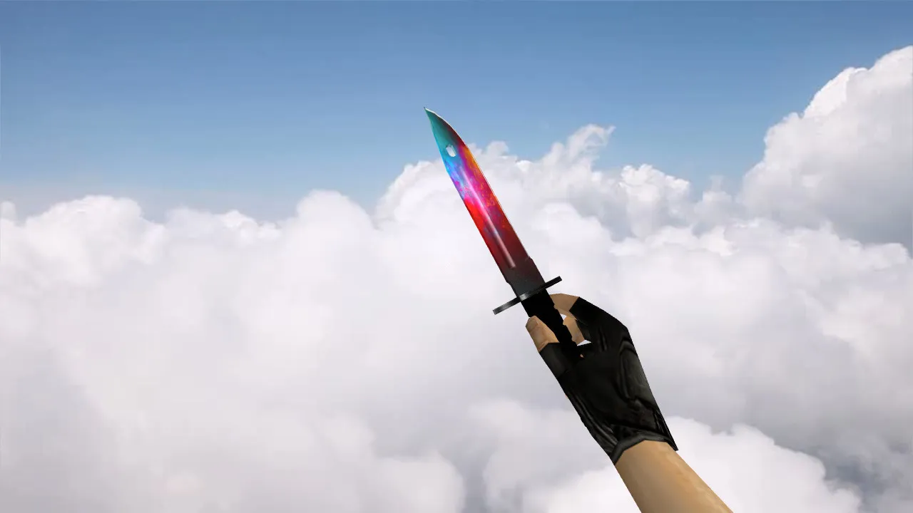 Модель ножа «Bayonet Prohibition» для CS 1.6: v_, p_, w_ модели, звук, анимация осмотра и качество текстур - скриншот 2