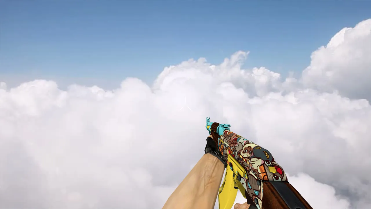 Модель «AK-47 PawPaw» для CS 1.6: v_ p_ w_ модели, звуки, анимация осмотра и текстуры — скриншот 4
