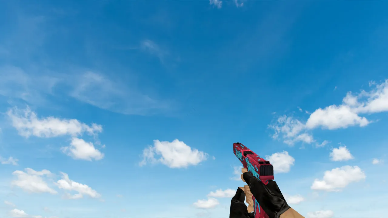 Модель «Стандартный Glock Дух воды» для CS 1.6 - скриншот 1
