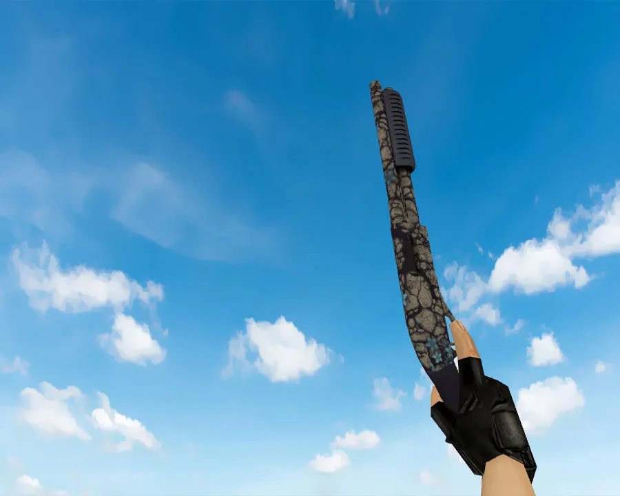 Sawed-Off | Сушь (Parched) для CS 1.6: уникальный скин - скриншот 2