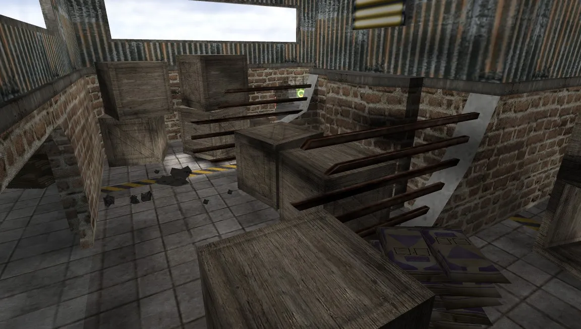 deathrun_brickwall2 - Deathrun-карта в CS 1.6: контрольные точки, боты, .nav и оптимизация - скриншот 3